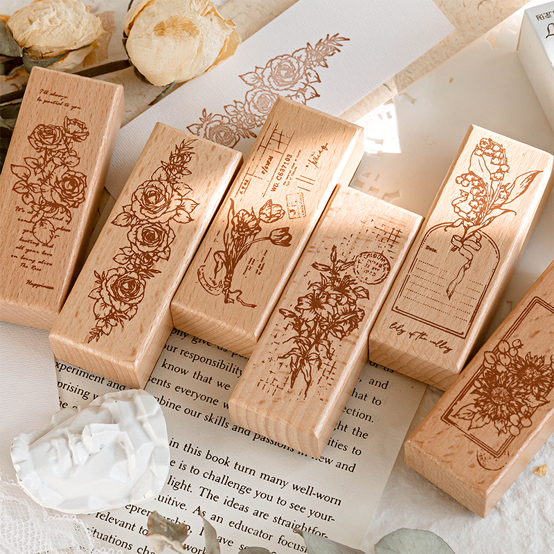 Flower vine series stamp – LBLYXIR