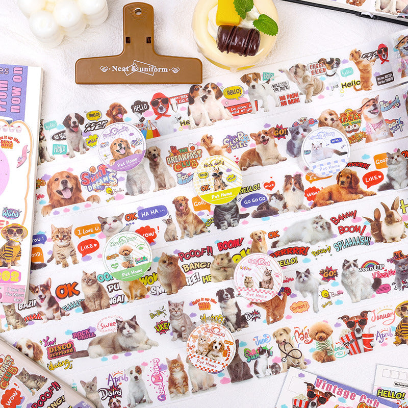 The Pet Home series washi tape – LBLYXIR