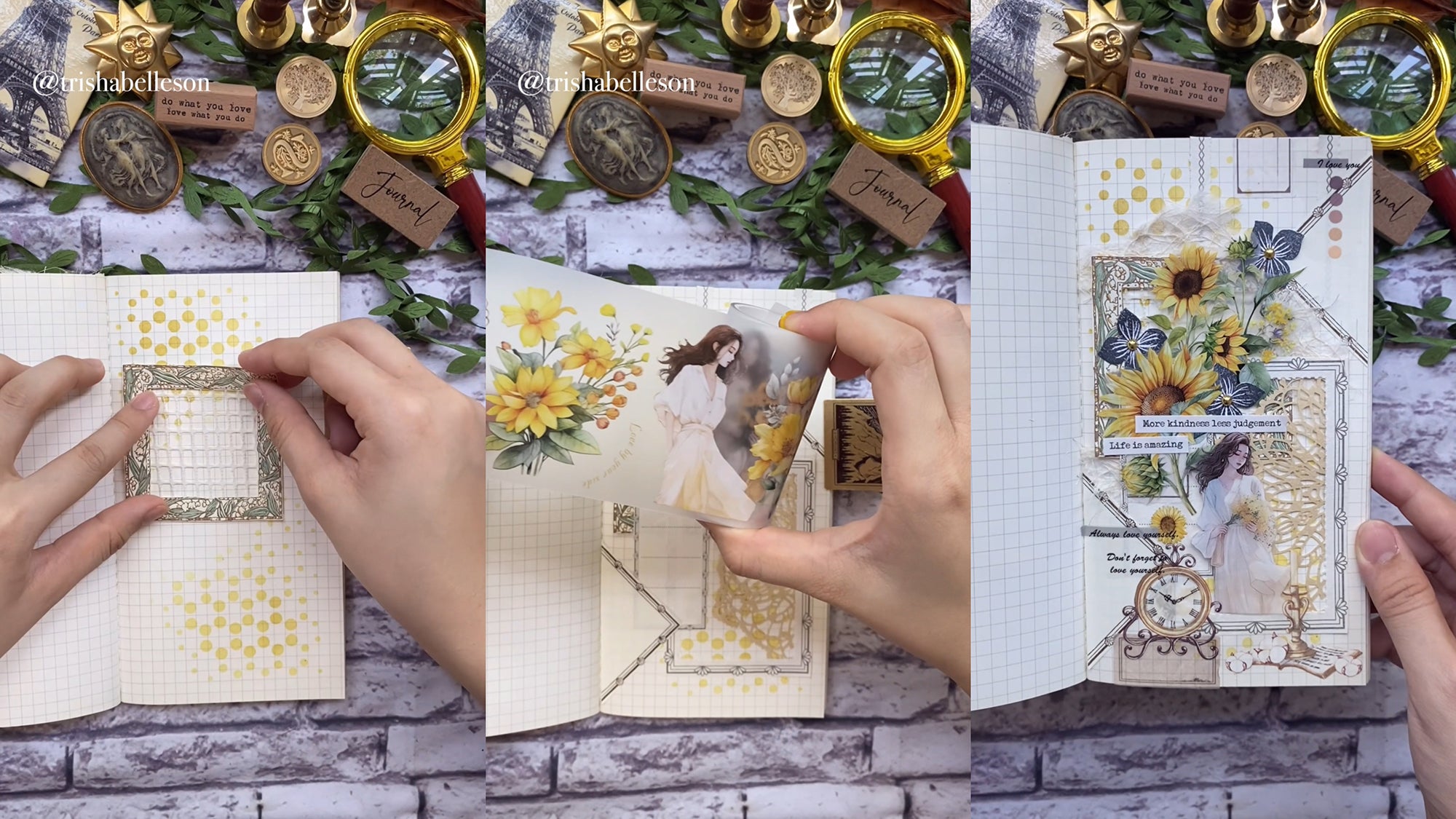 ASMR Creative Journal | No music | More kindness less judgement – LBLYXIR
