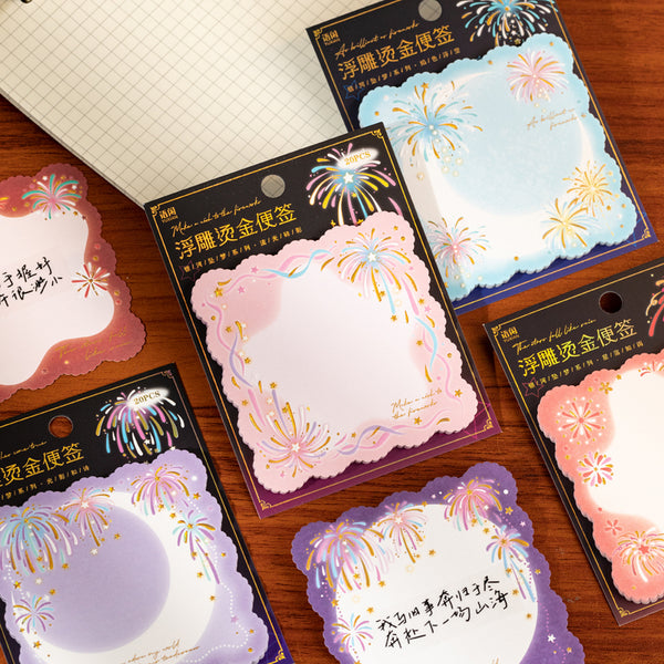 20PCS Galaxy Falling Dream Series note paper