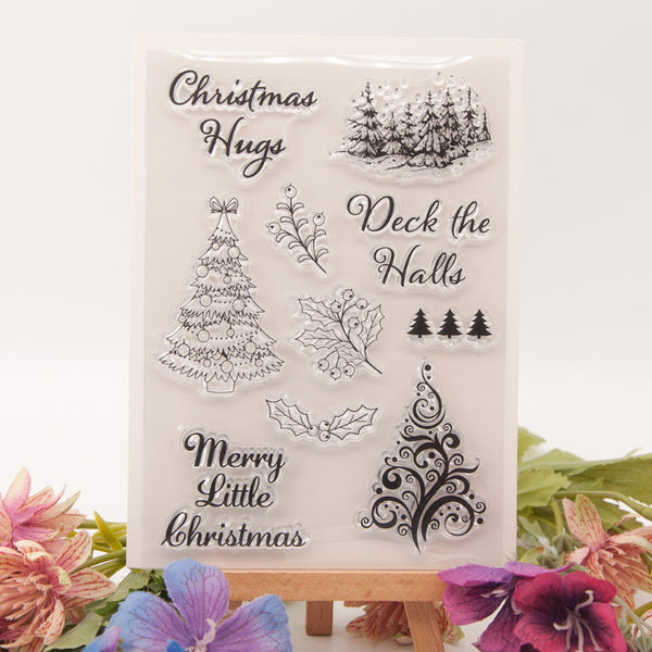 Clear silicone stamp