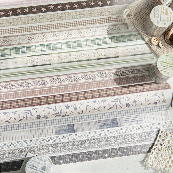 Handmade fabric series Washi Tape Set