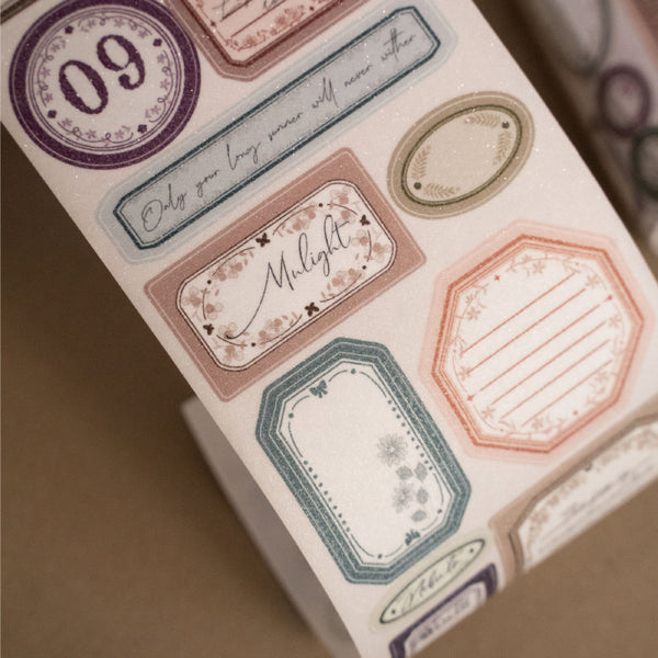 7cm*50cm Write about flowers Die Cutting Washi/Writing Paper Tape