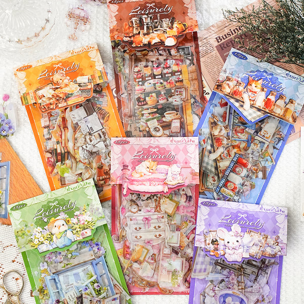 15PCS Leisure fun series sticker