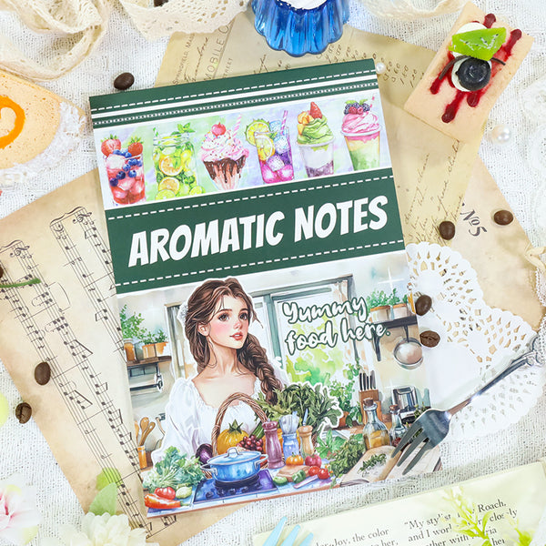 20PCS Aromatic notes sticker book