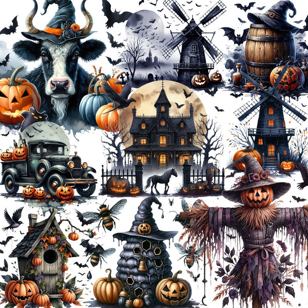 20PCS The Black Hallows Farm sticker