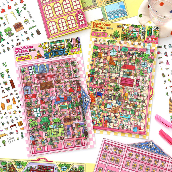 Business today series 3D sticker