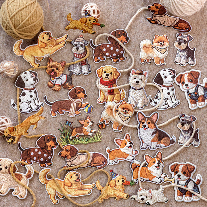 Embroidered Cute Pet Series sticker – LBLYXIR