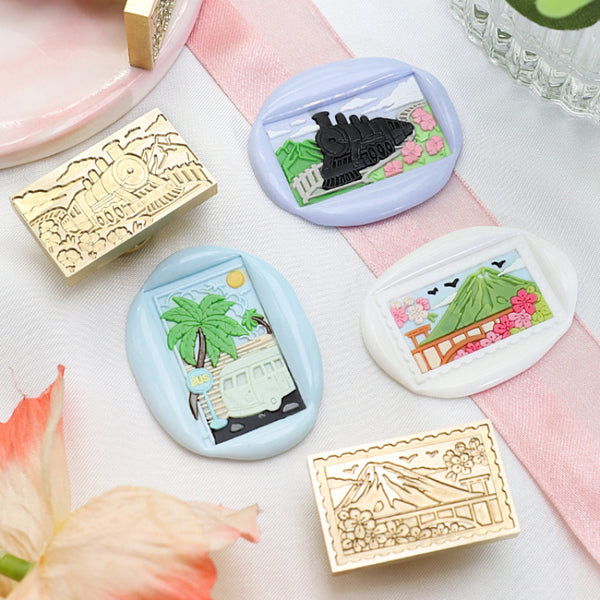 Romantic scenery series Wax Seal Stamp