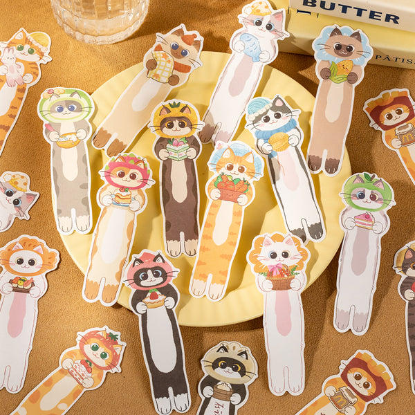 10PCS Cat Cute Imagination Series note paper