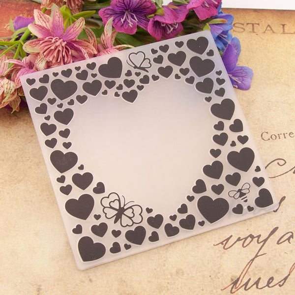 DIY embossing template