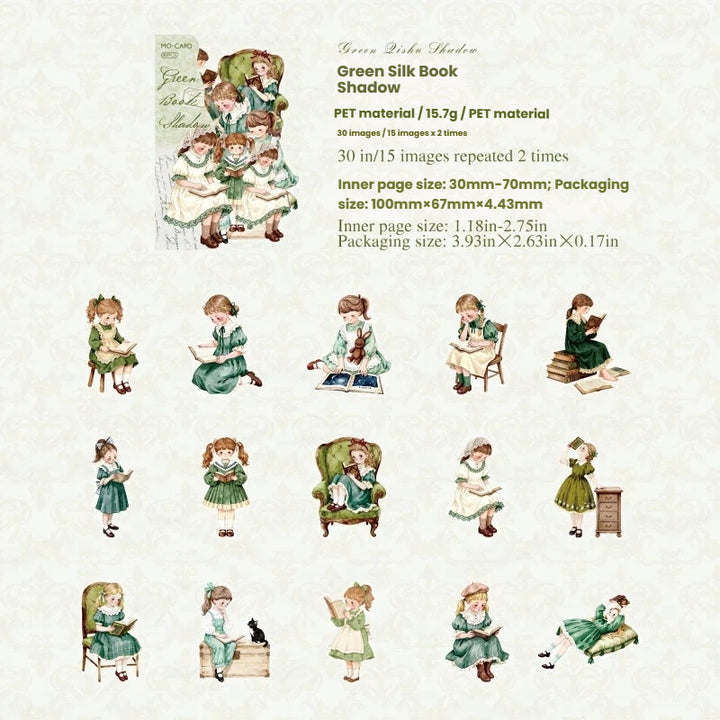 Slow Reading Through Time Series Sticker – LBLYXIR