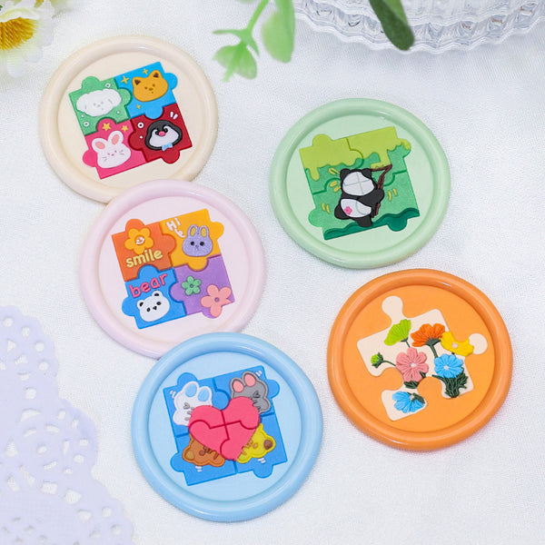 Puzzle Series Wax Seal Stamp