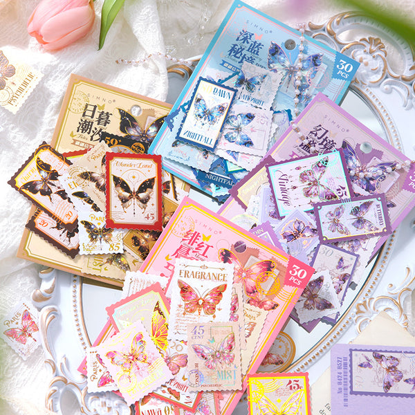 30PCS Elegant Stamp Series sticker