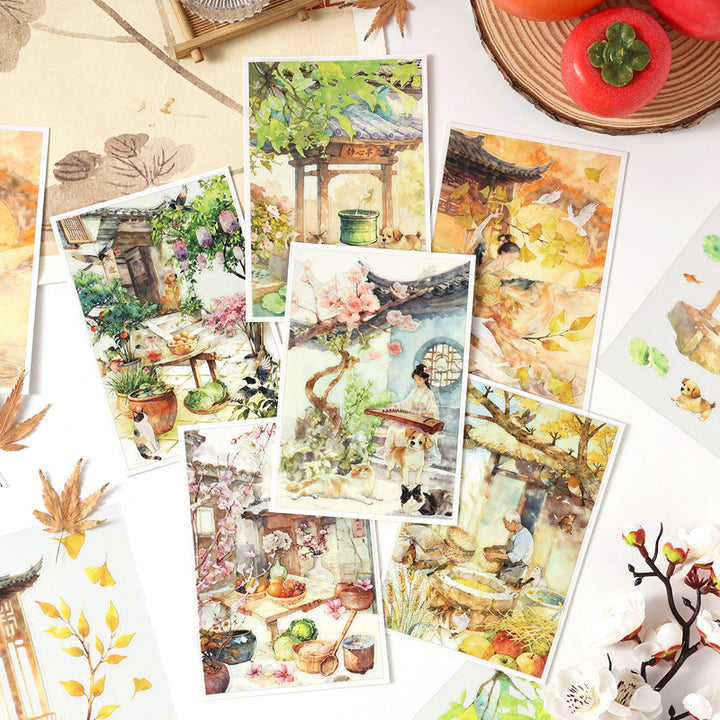 Ancient Fragrance Series 3D Sticker – LBLYXIR