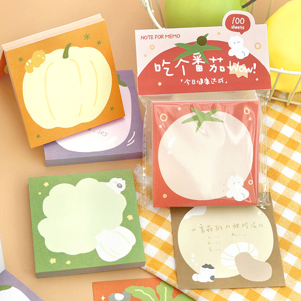 100PCS Health Today Series note paper