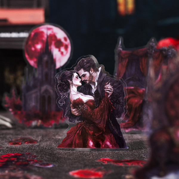 30PCS Night Falls Series sticker