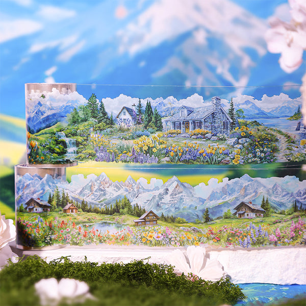 Small town in the wild series PET Tape