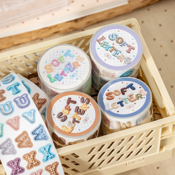 Soft Letters Series Die Cutting PET Tape – LBLYXIR