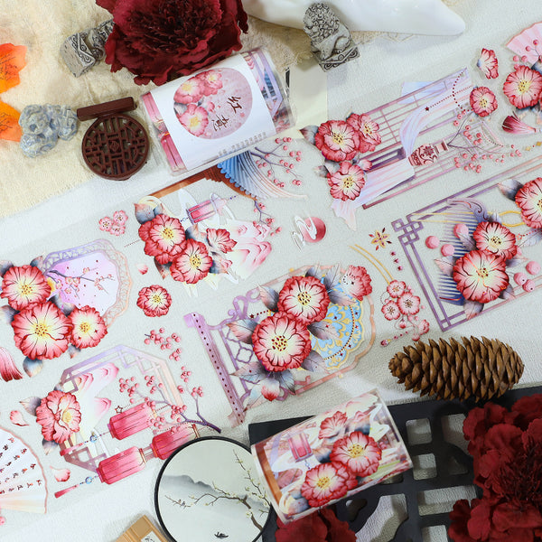 Red intent Laser Red PET Tape