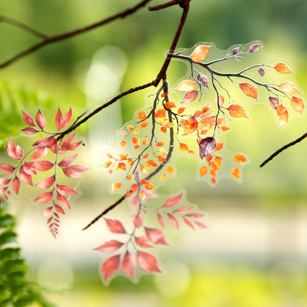 20PCS The dappled tree Shadows series sticker