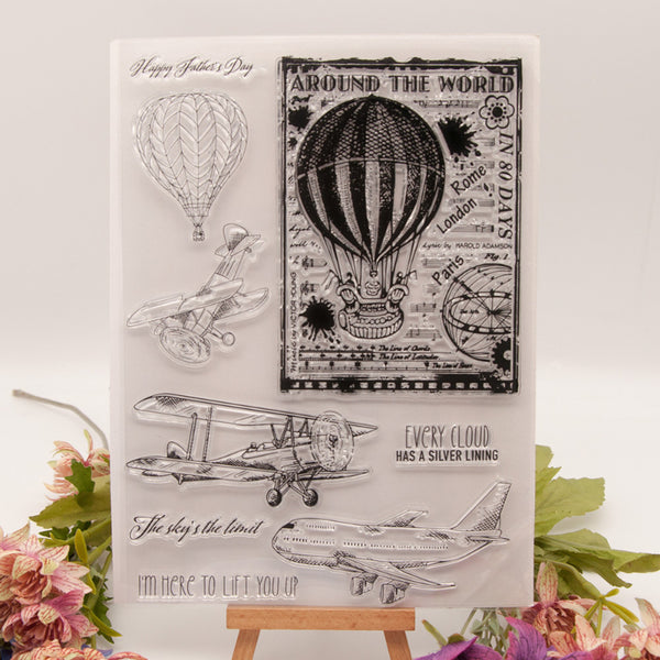Clear silicone stamp