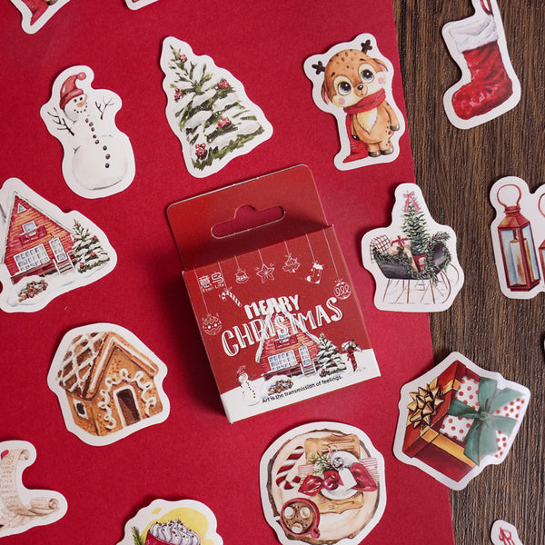 46PCS Merry Christmas series sticker