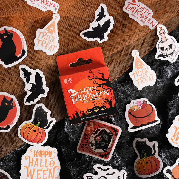 46PCS Happy Halloween series sticker