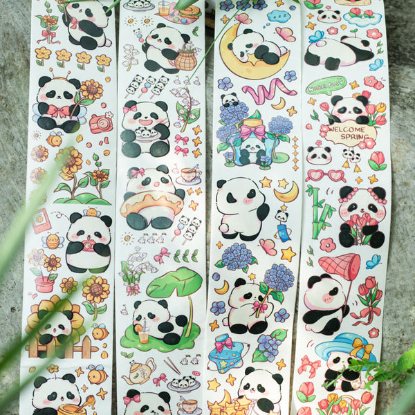 1PCS Panda series washi tape