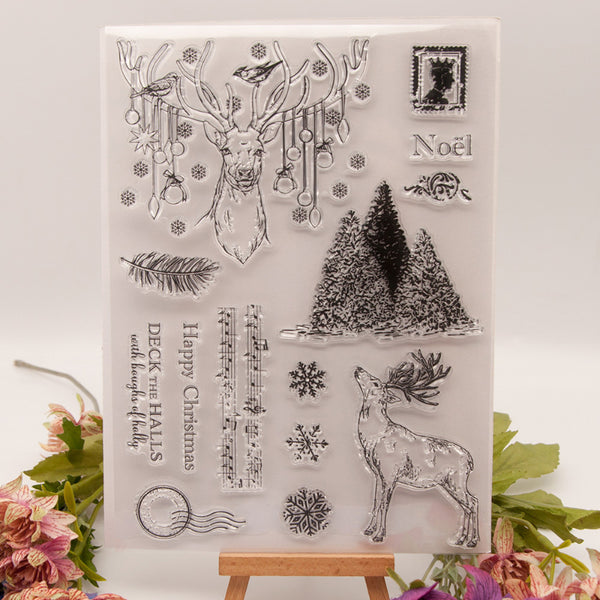 Clear silicone stamp