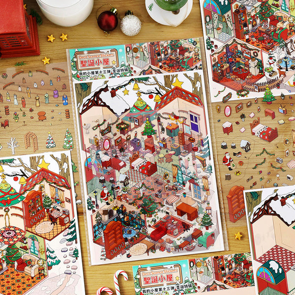 My cottage series 3D Sticker