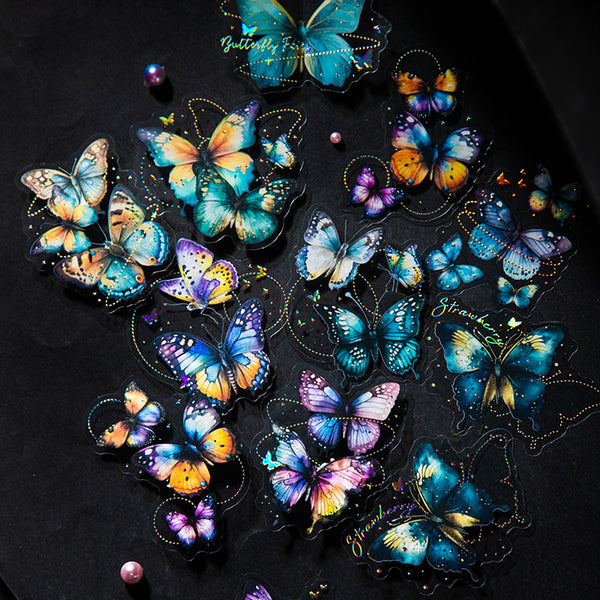 20PCS Elegant Butterfly Series sticker