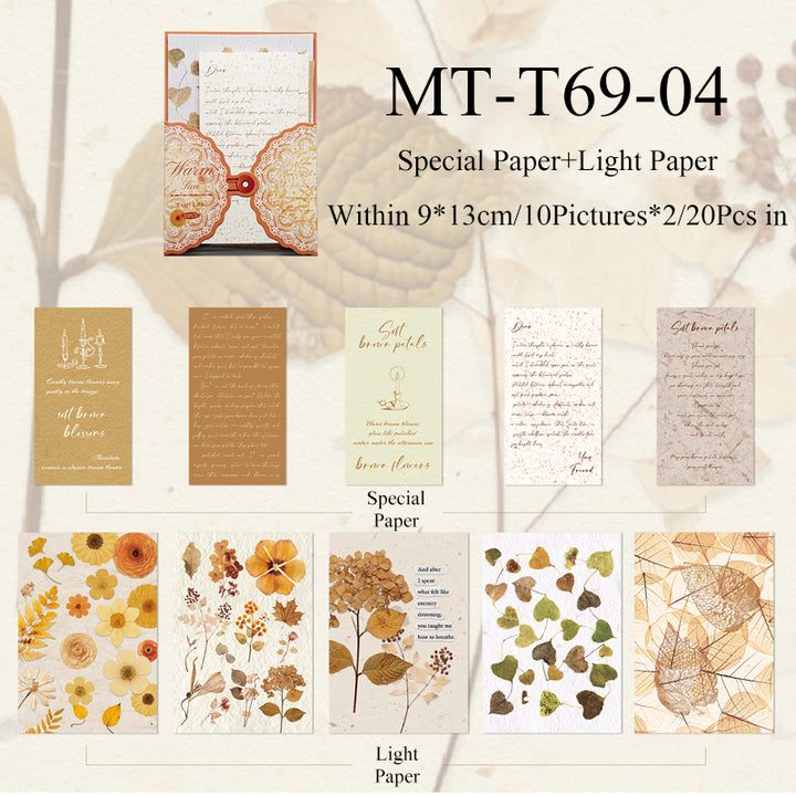 Heartfelt Poems Series Material Paper – LBLYXIR