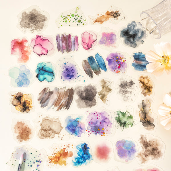 100PCS Stacked Color Series sticker