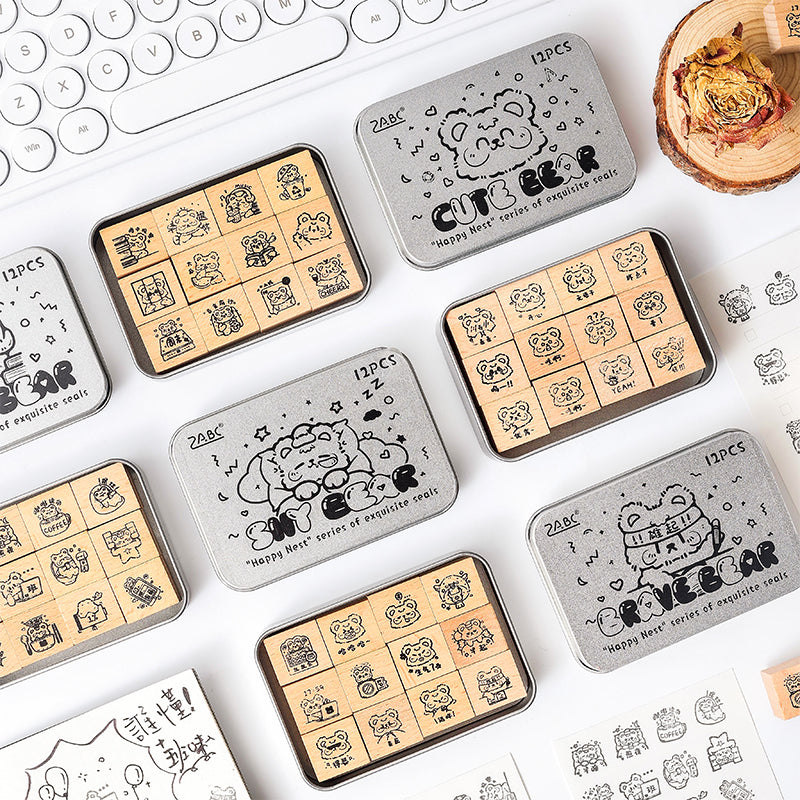 Happy Little Nest Series stamp set – LBLYXIR