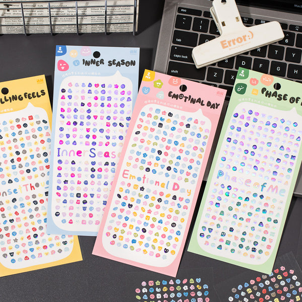 2PCS Emotion Four Seasons Series sticker