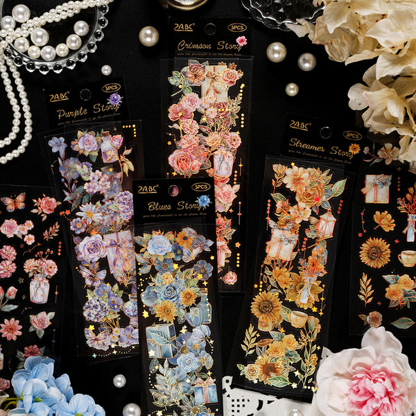 3PCS The Story collection series sticker