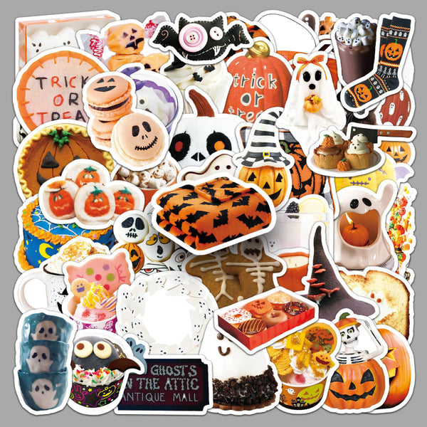 50PCS Cute Halloween Sticker