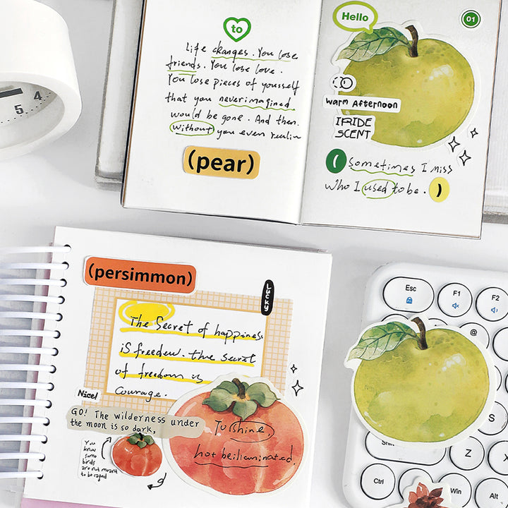 Fruit Note Pa 30Sheets Fruit Store Series note paper – LBLYXIR
