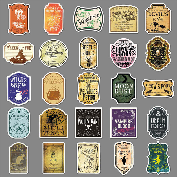 50PCS Magic label sticker – LBLYXIR