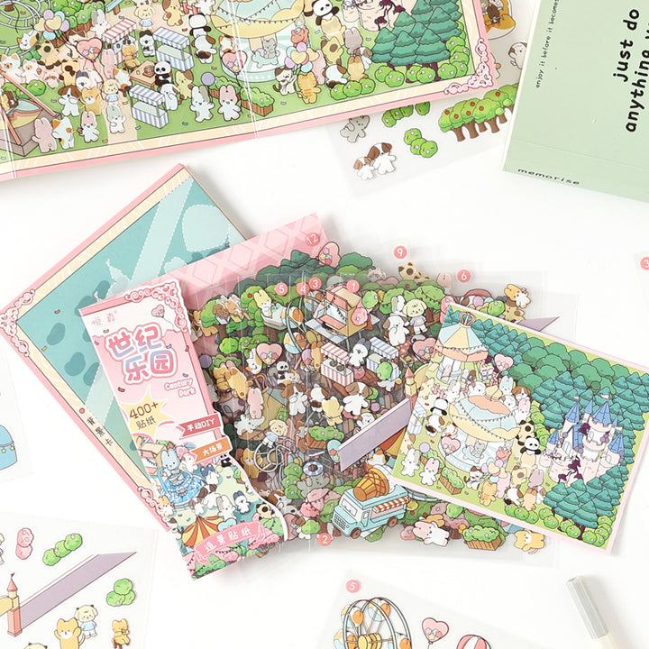 Cute Island series 3D Sticker – LBLYXIR