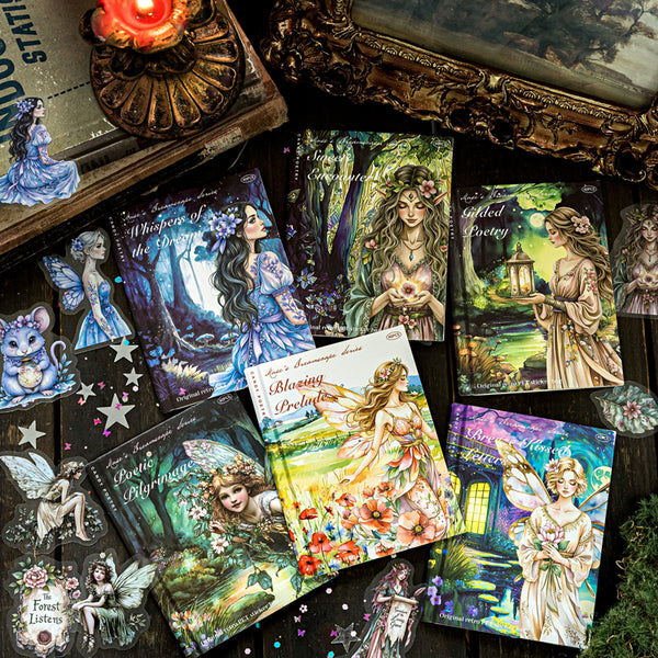 40PCS Muse Illusion Series sticker