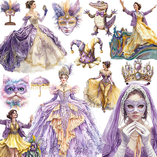 20PCS Purple Court sticker