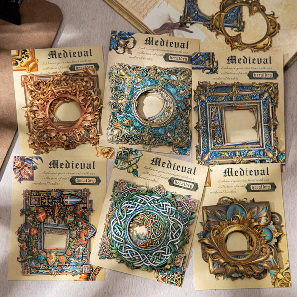 10PCS Medieval Emblems Series sticker