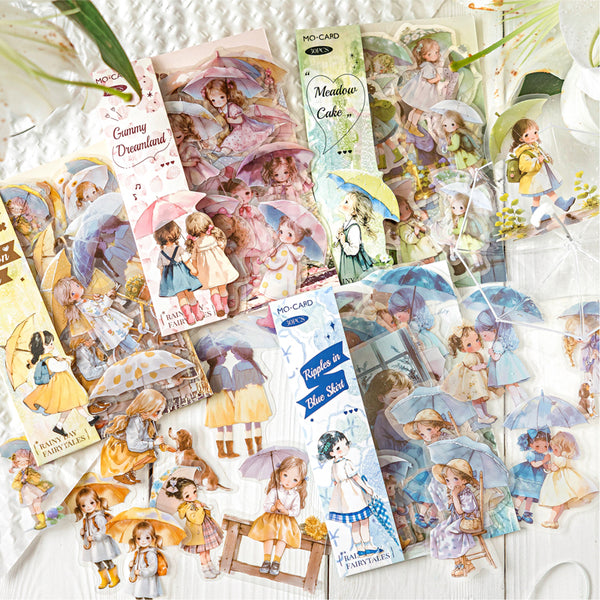30PCS Rainy Season Fairy Tale Series sticker