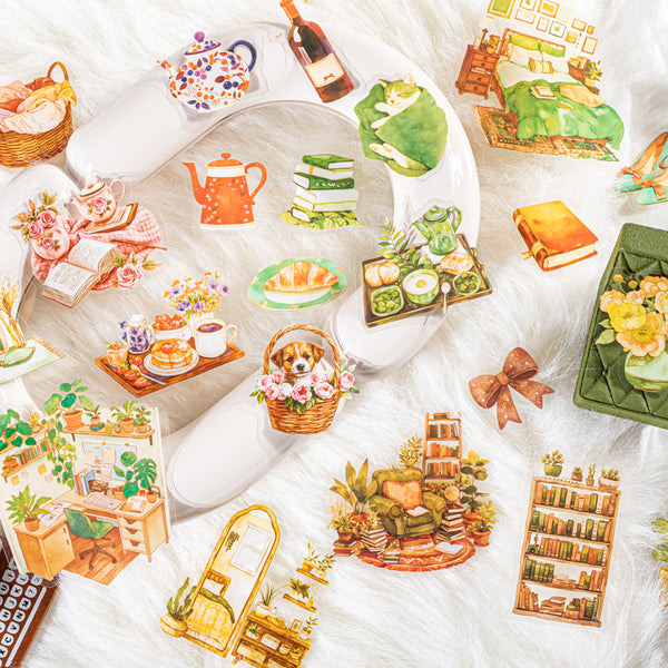 25PCS The little beautiful of life series sticker