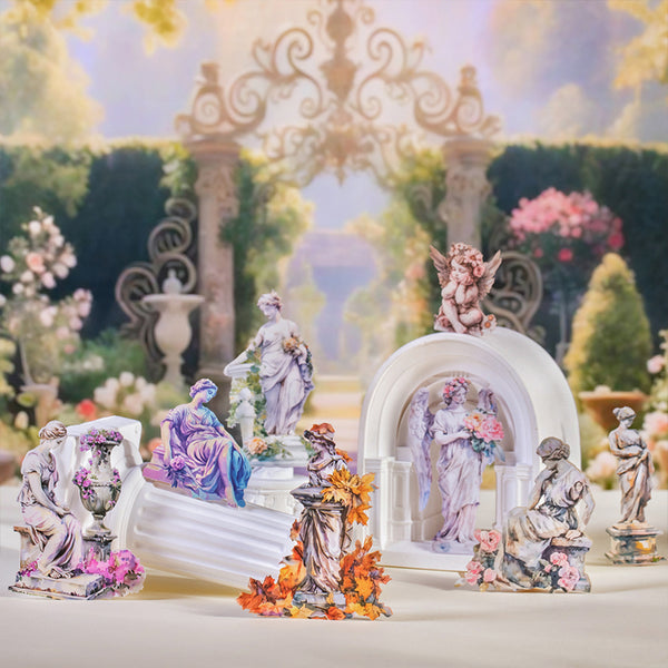 15PCS Roman Garden Series sticker