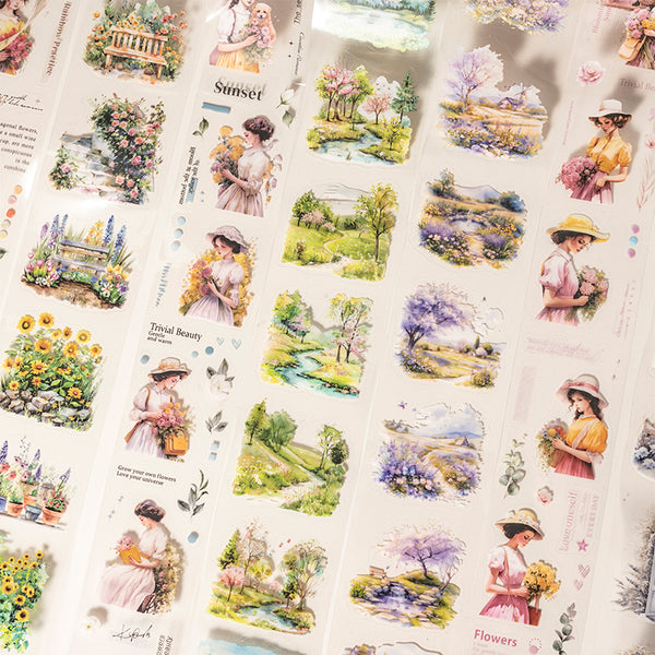 Longing day series Die Cutting PET Tape Set