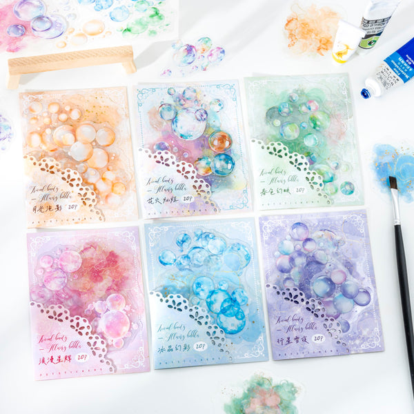 20PCS The Magic Bubble series sticker