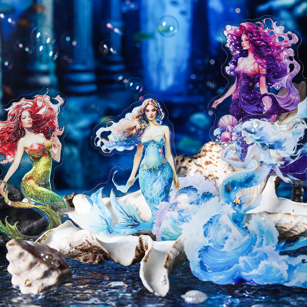 5PCS Mermaid Fairy Series klistermärke